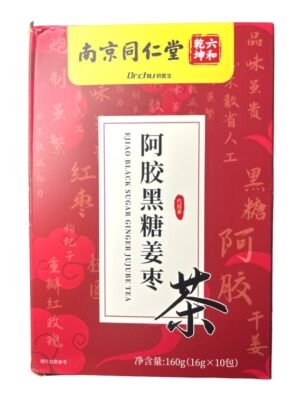 南京同仁堂阿膠黑糖薑紅棗茶補氣養血16g*10
